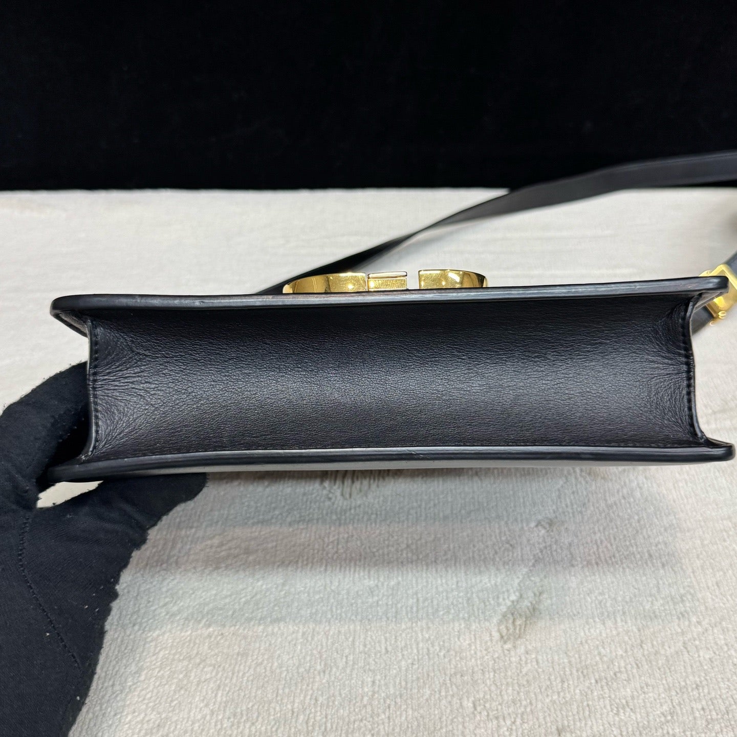 Dior - 30 Montaigne - Leather - Black - (small)