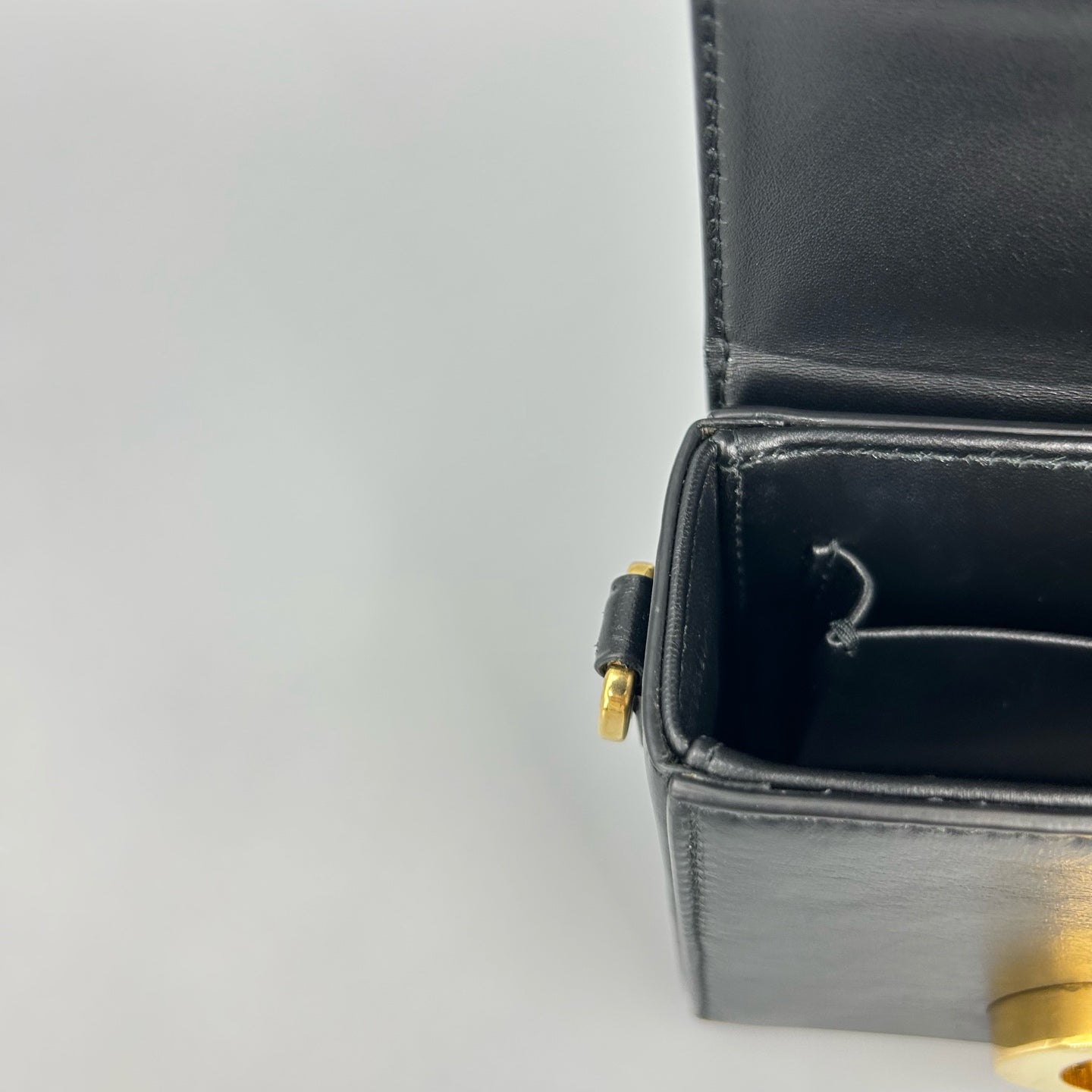 Dior - 30 Montaigne - Leather - Black - (small)