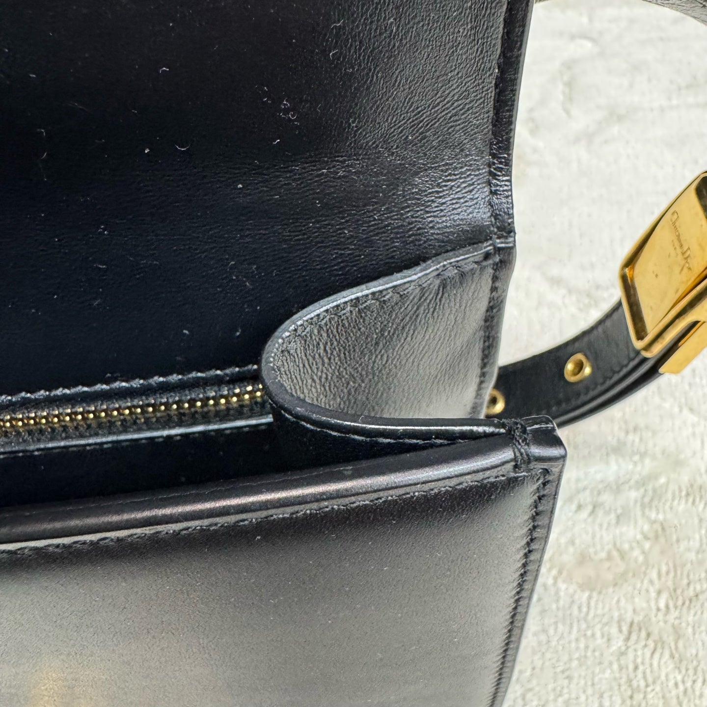 Dior - 30 Montaigne - Leather - Black - (Small)
