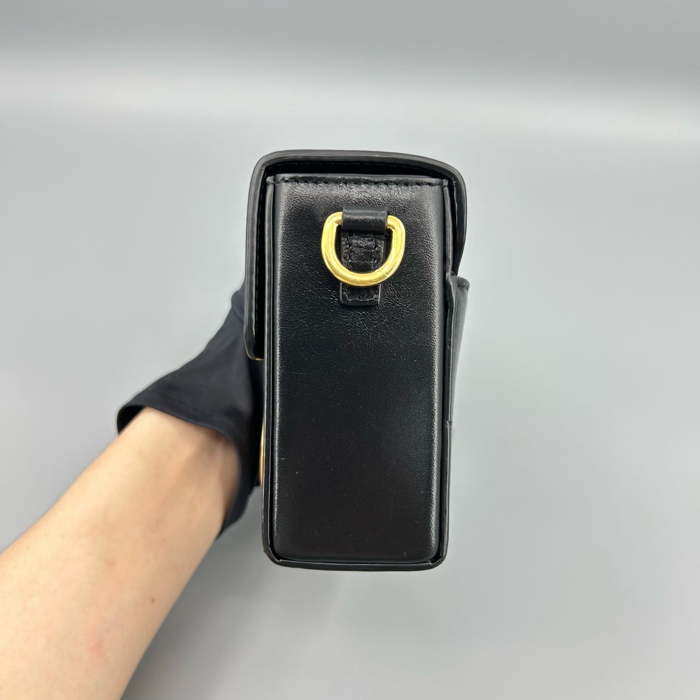 Dior - 30 Montaigne - Leather - Black - (small)