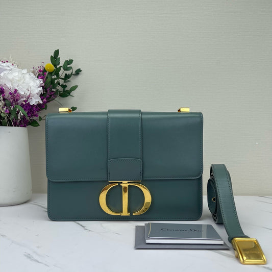 Dior - 30 Montaigne - Leather - Blue - (medium)