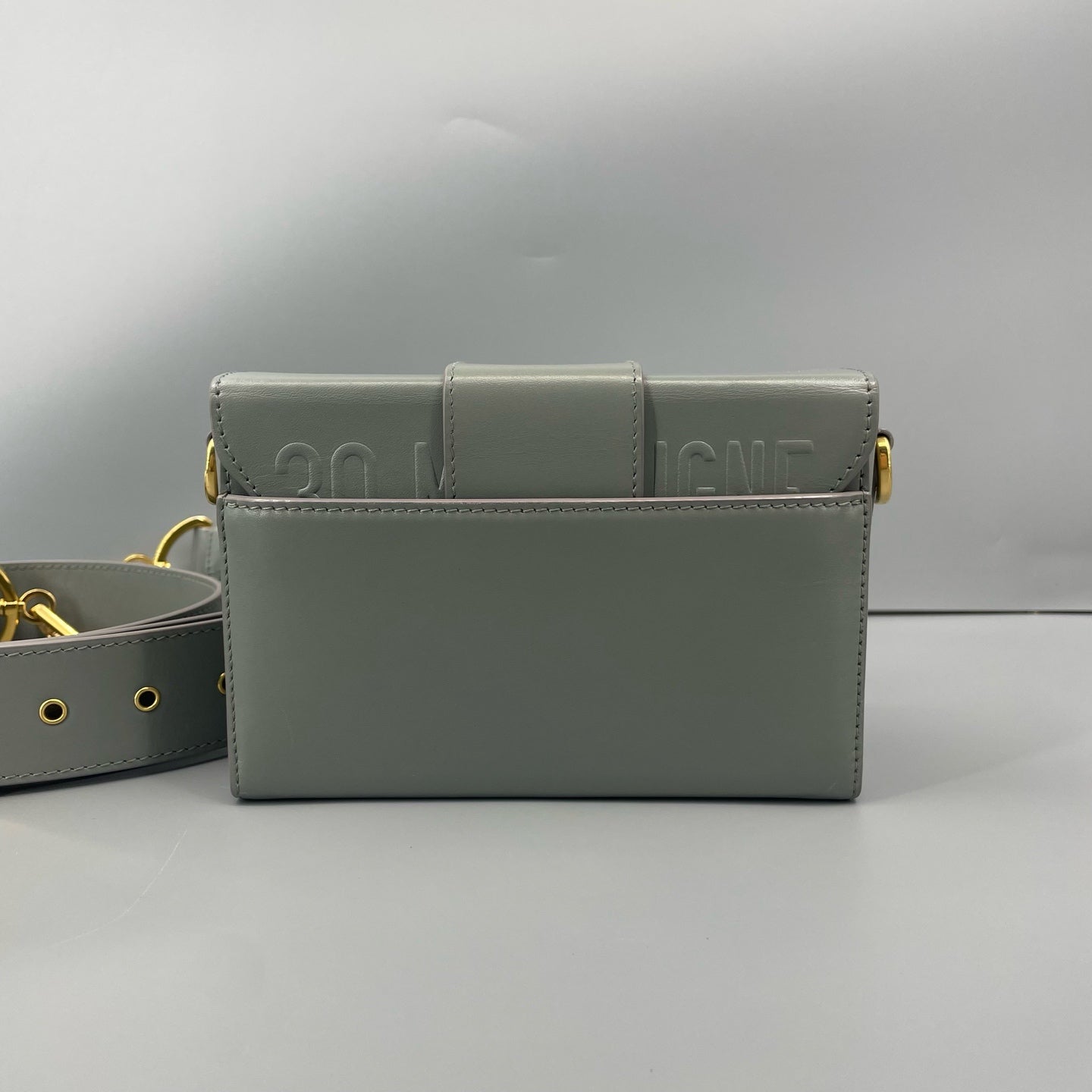 Dior - 30 Montaigne - Leather - Blue - (mini)