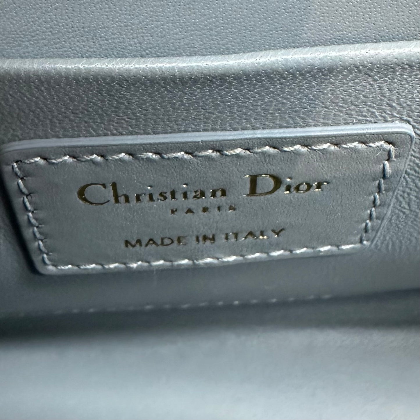 Dior - 30 Montaigne - Leather - Blue - (mini)