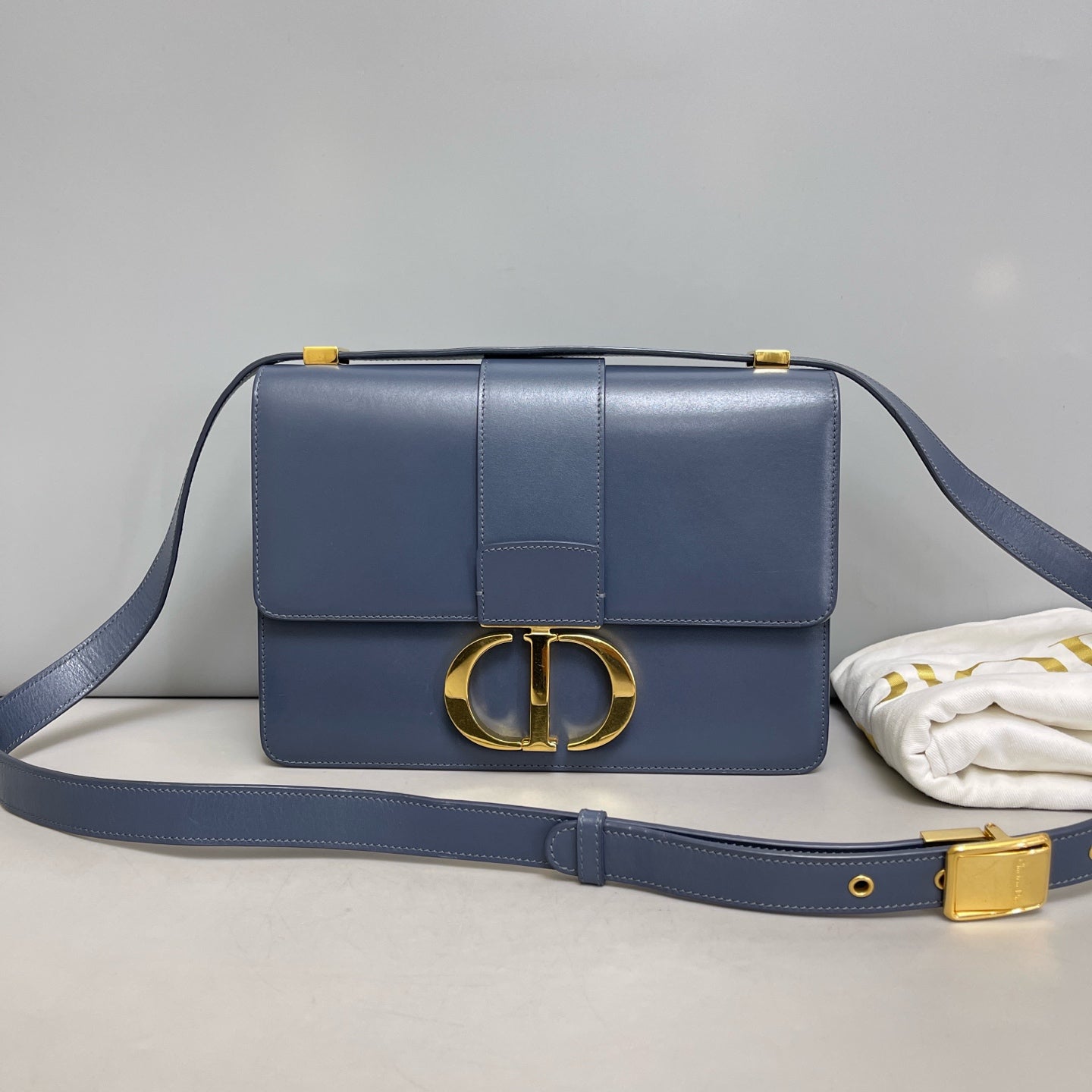 Dior - 30 Montaigne - Leather - Blue - (Small)