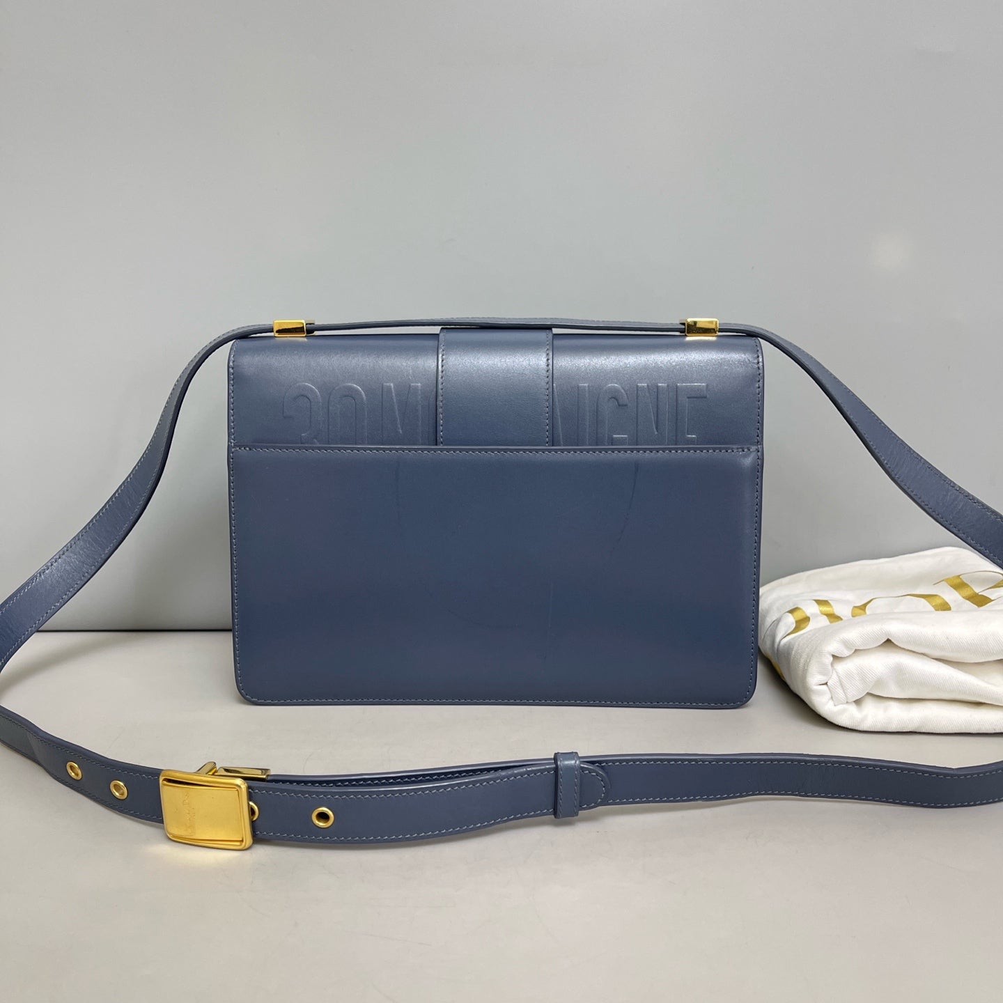 Dior - 30 Montaigne - Leather - Blue - (Small)