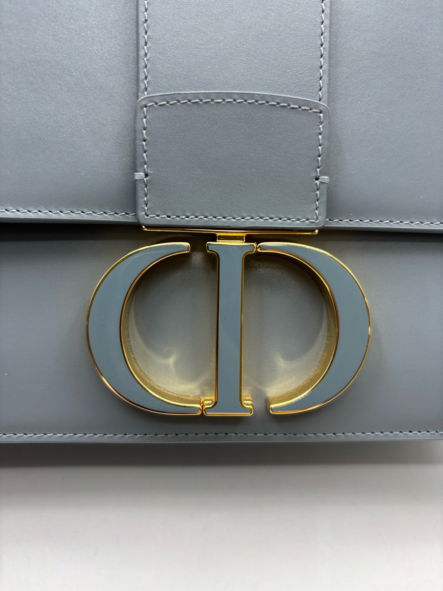 Dior - 30 Montaigne - Leather - Blue - (small)