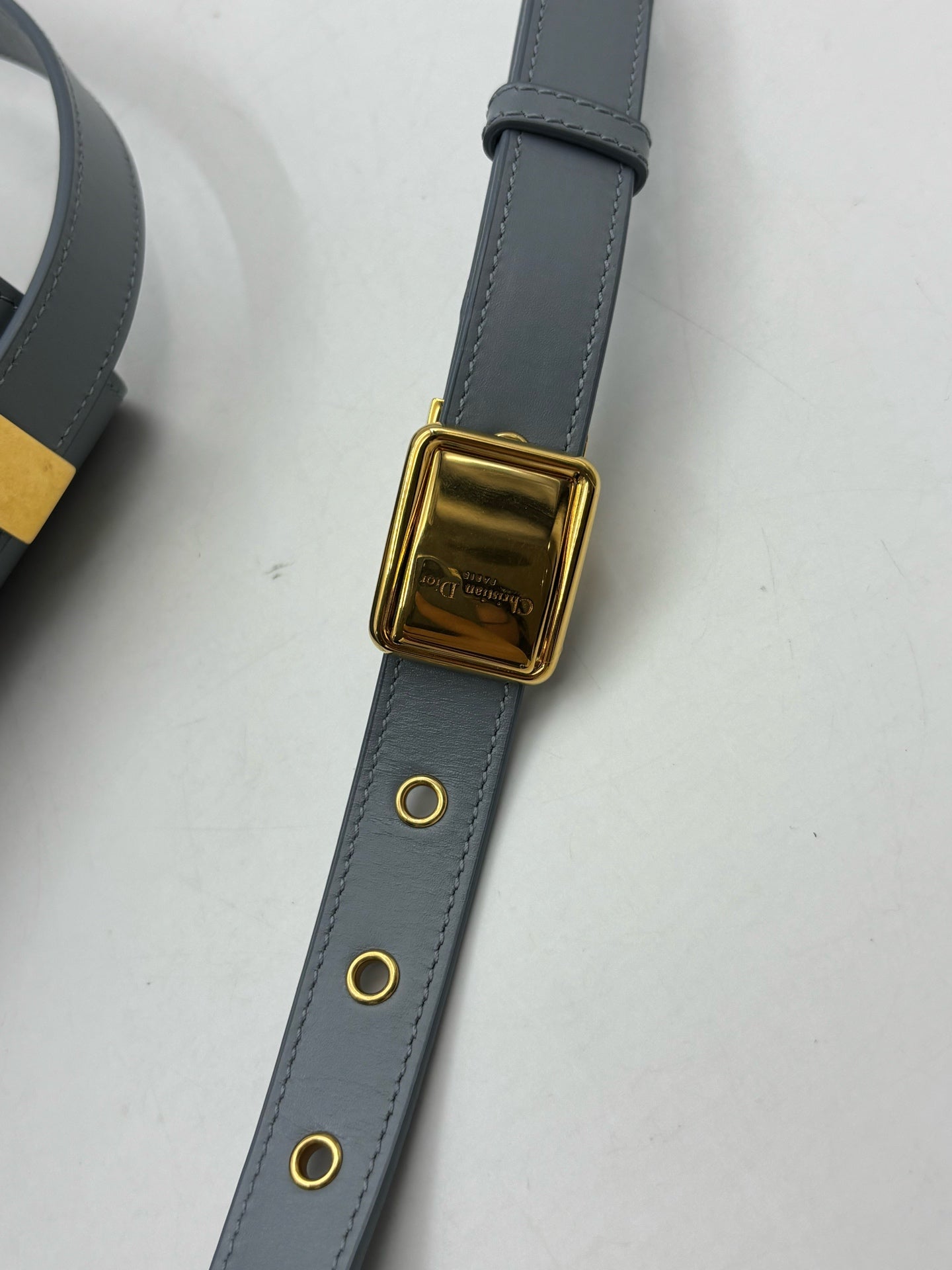 Dior - 30 Montaigne - Leather - Blue - (small)