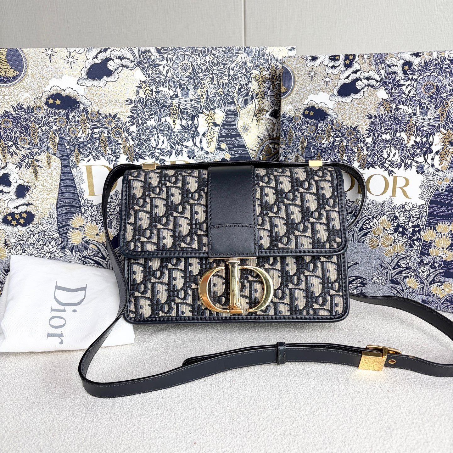 Dior - 30 Montaigne - Leather - Brown - (medium)
