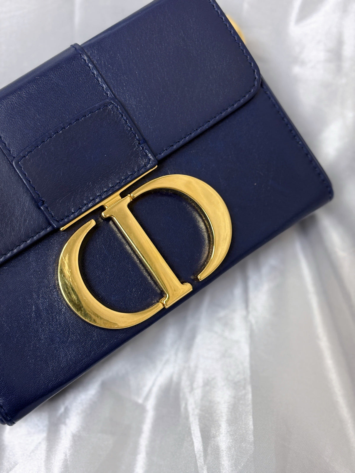 Dior - 30 Montaigne - Leather - Navy