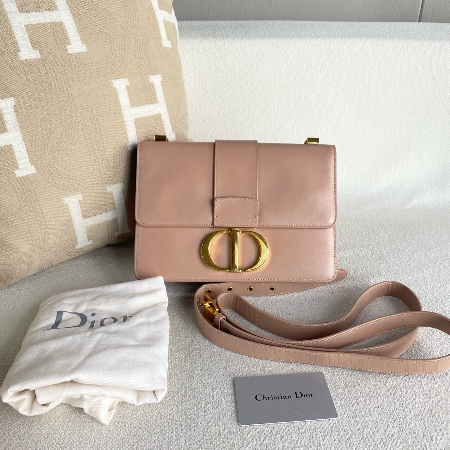 Dior - 30 Montaigne - Leather - Pink - (medium)