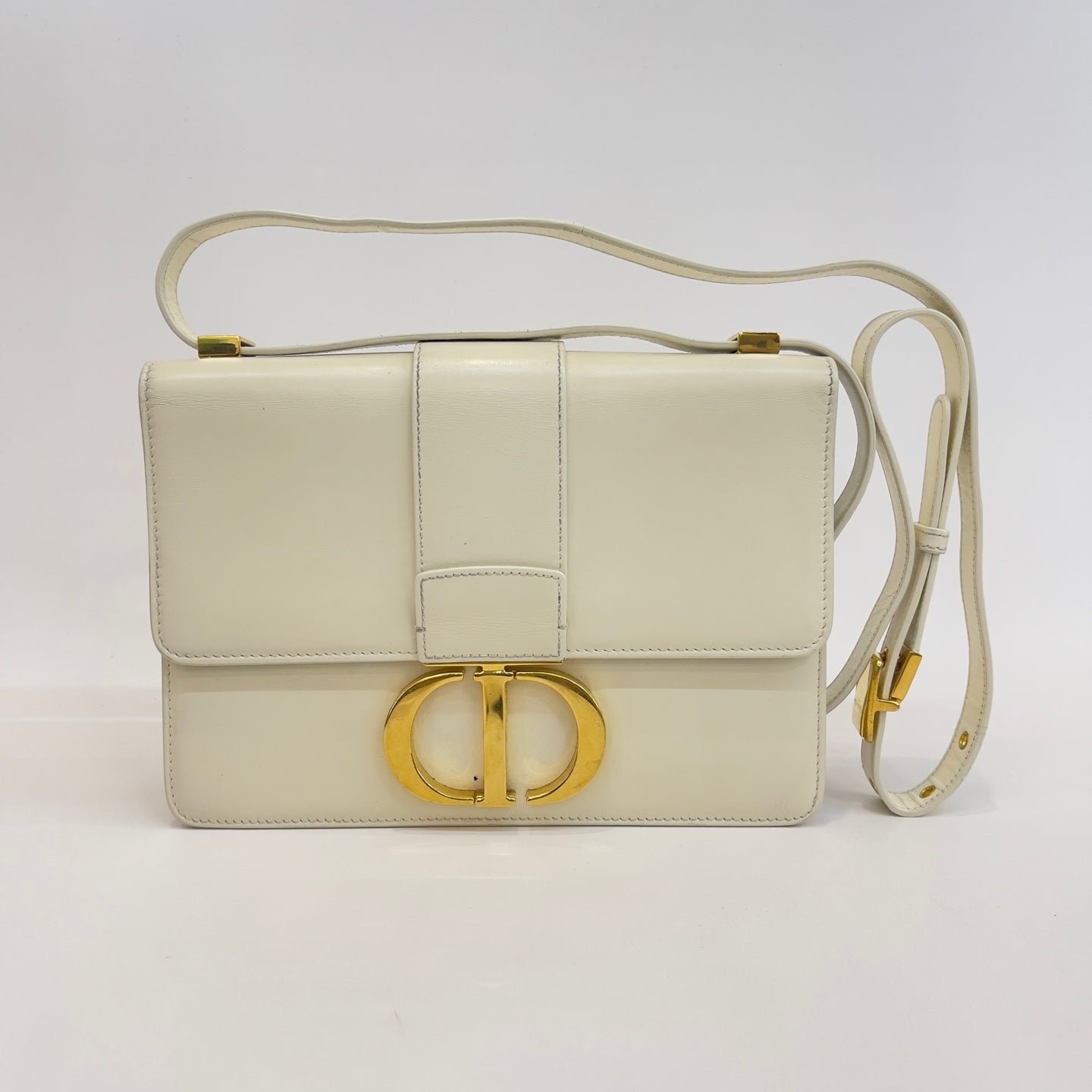Dior - 30 Montaigne - Leather - White - (medium)