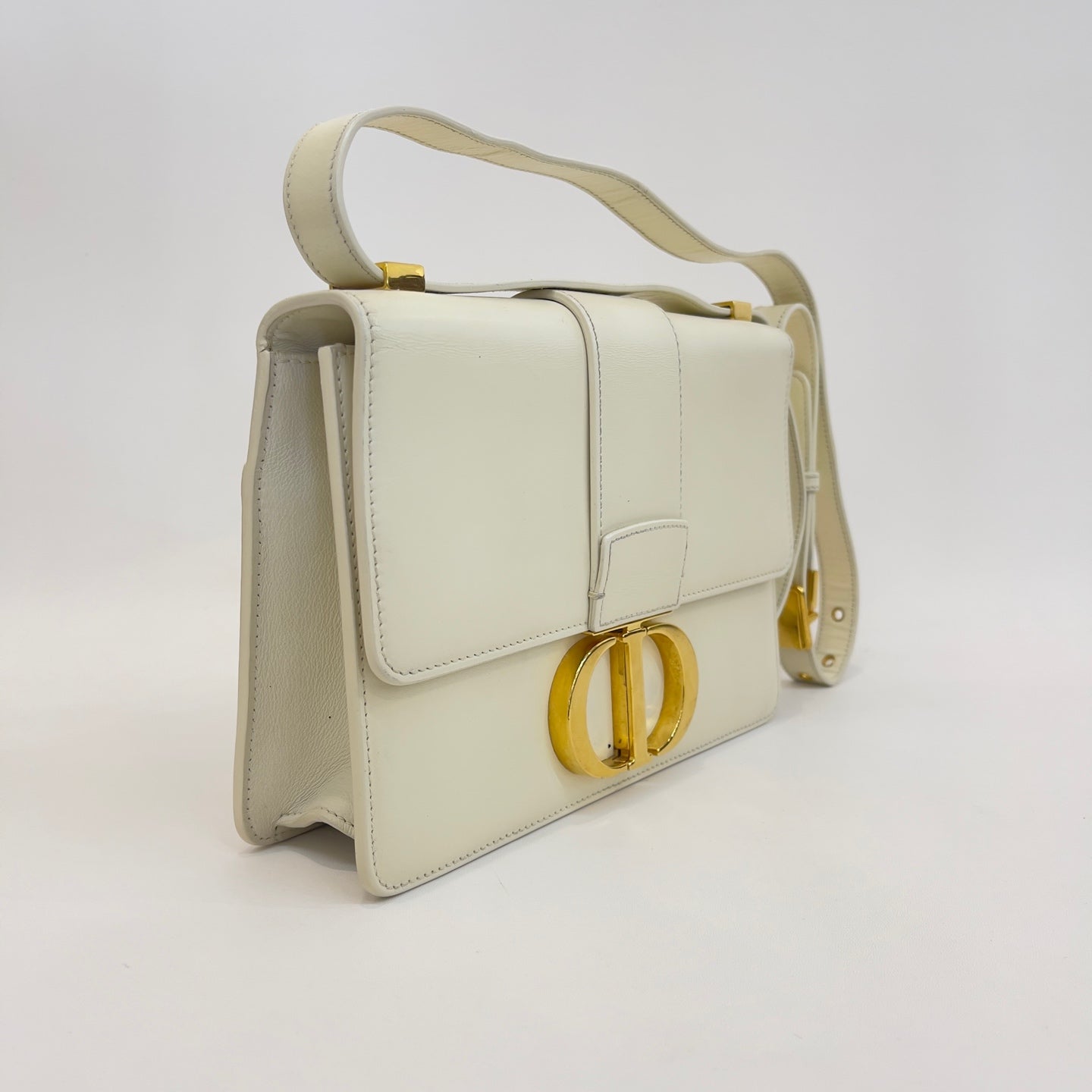 Dior - 30 Montaigne - Leather - White - (medium)