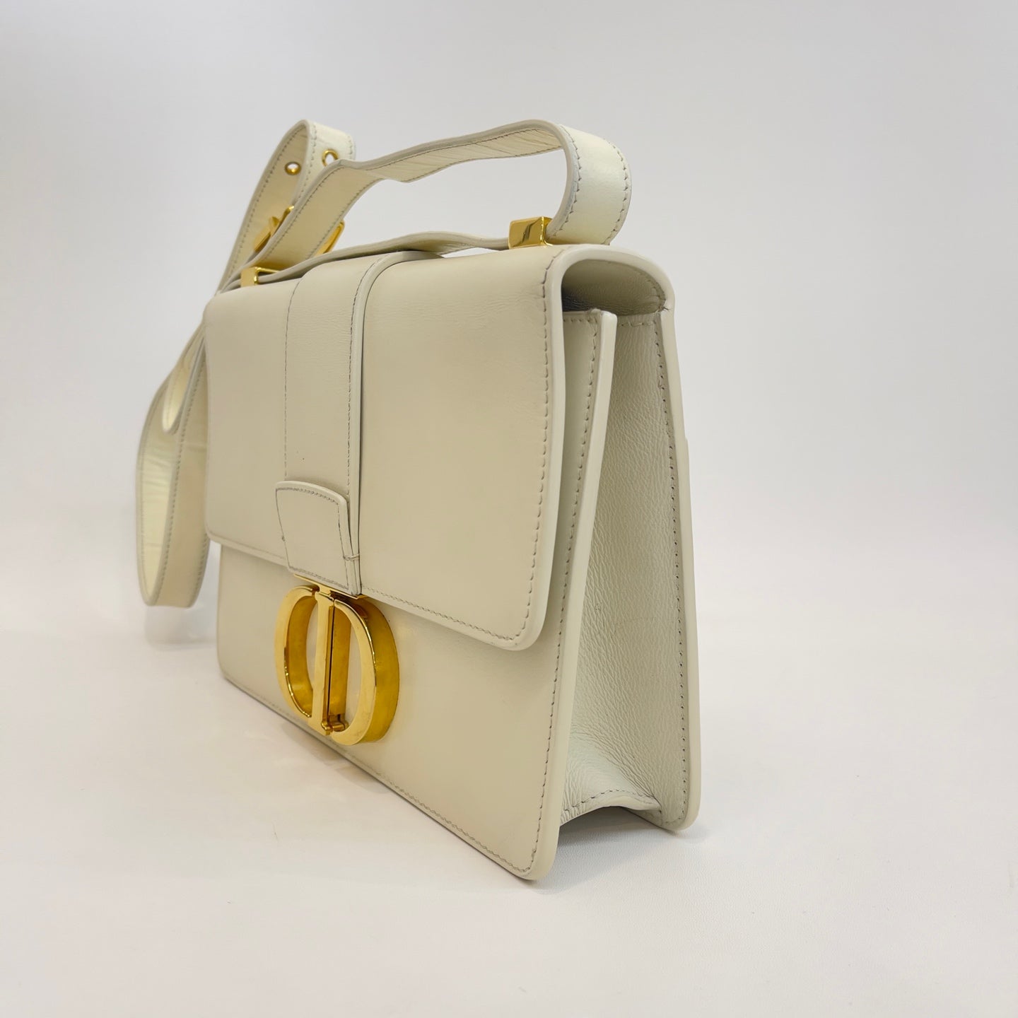 Dior - 30 Montaigne - Leather - White - (medium)