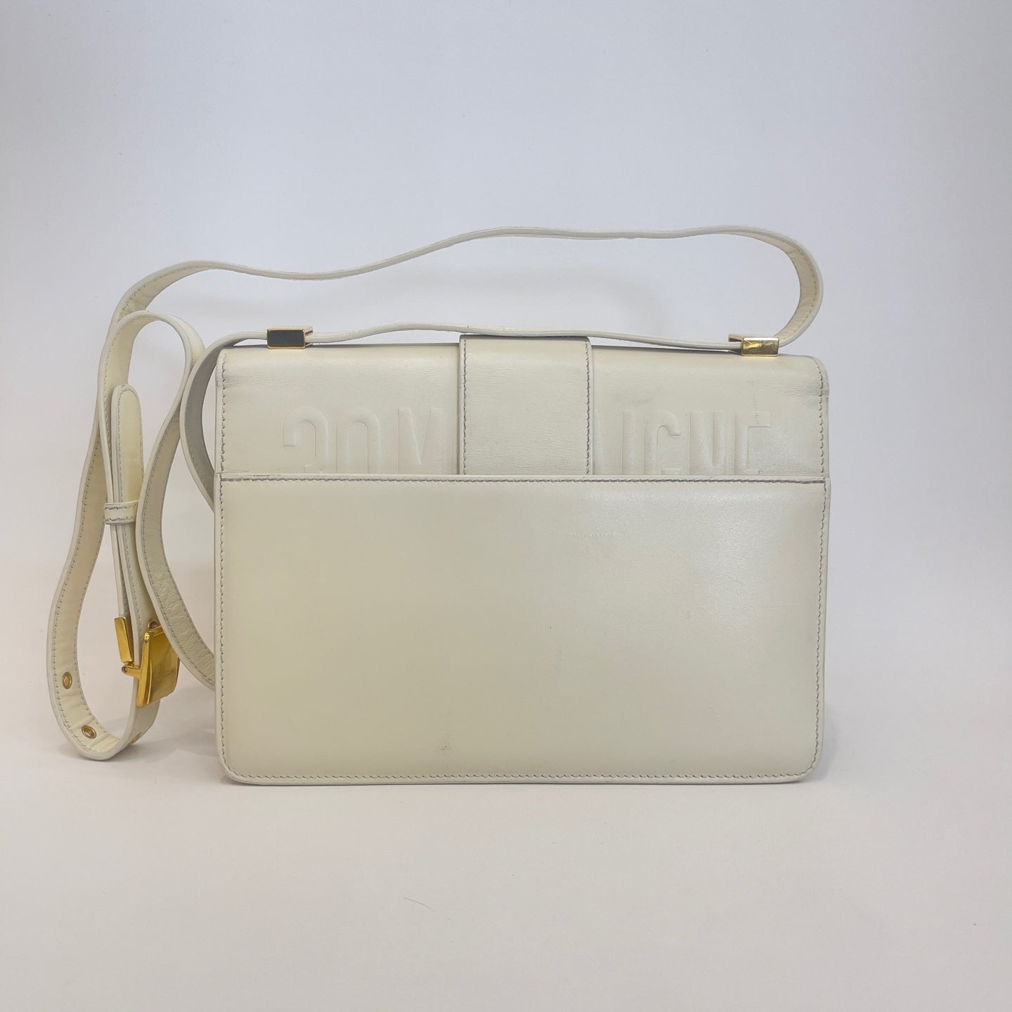 Dior - 30 Montaigne - Leather - White - (medium)
