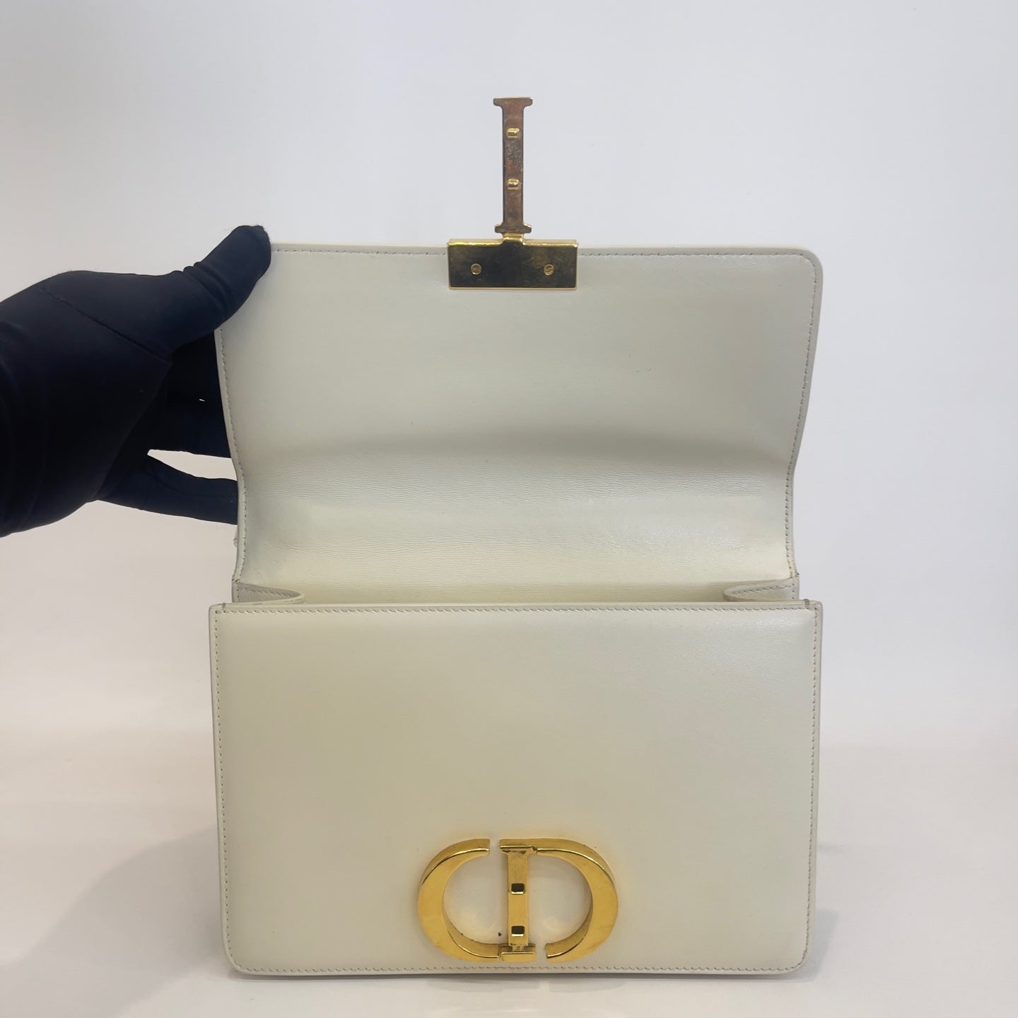 Dior - 30 Montaigne - Leather - White - (medium)