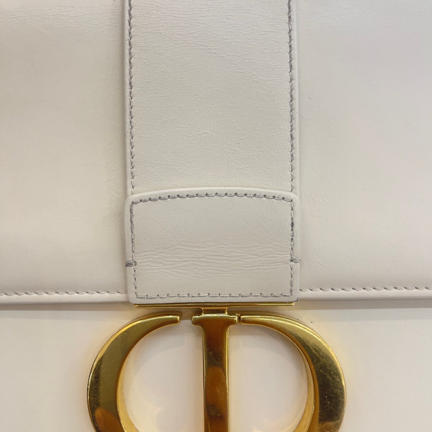 Dior - 30 Montaigne - Leather - White - (medium)