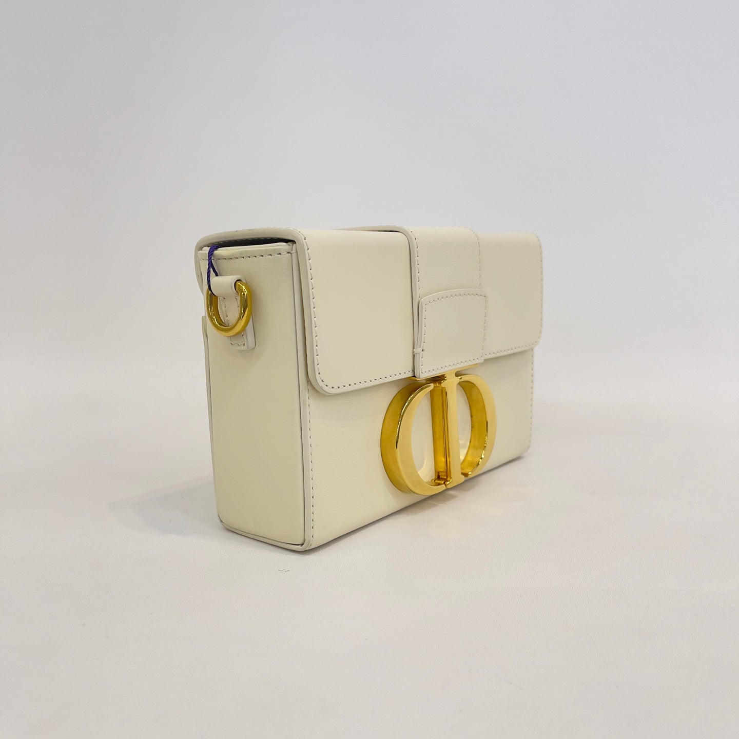 Dior - 30 Montaigne - Leather - White - (mini)
