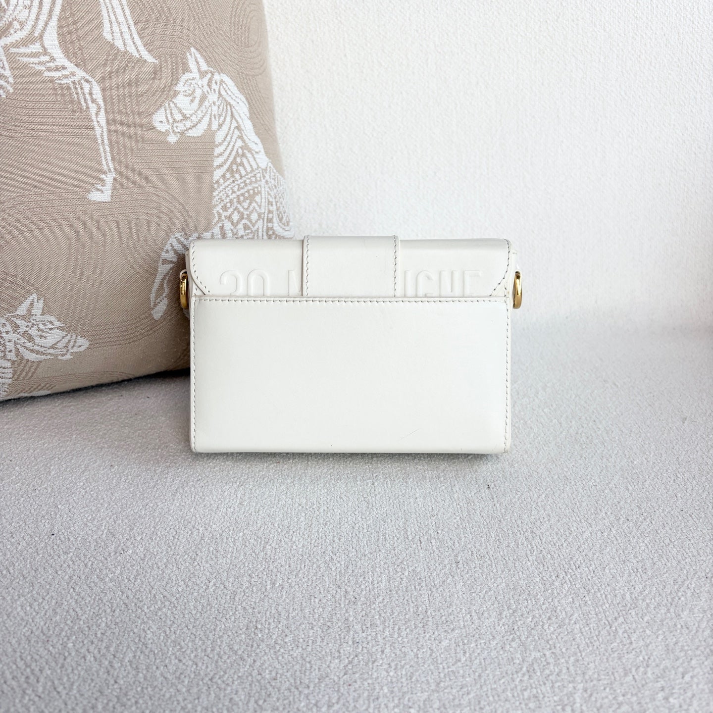 Dior - 30 Montaigne - Leather - White - (mini)
