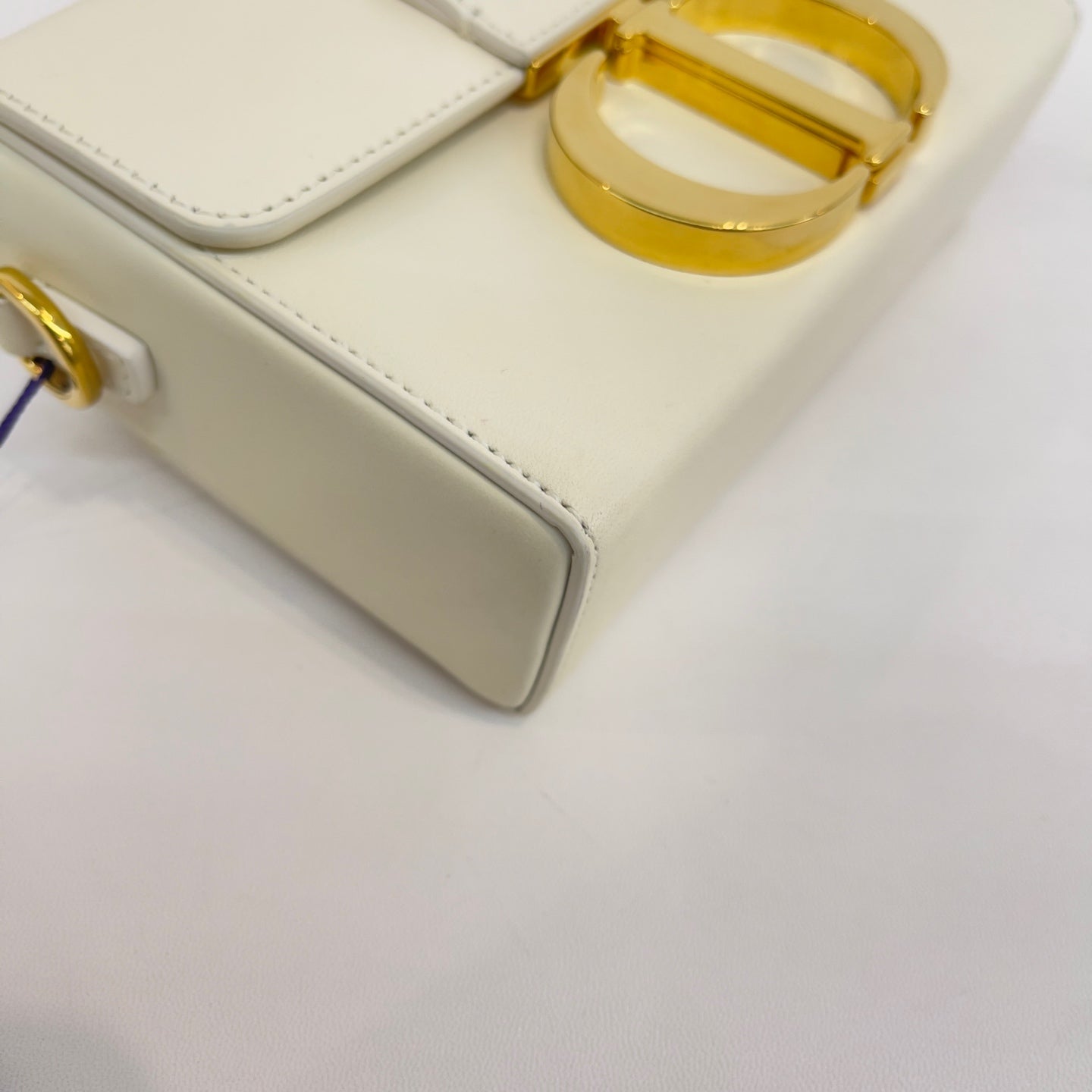 Dior - 30 Montaigne - Leather - White - (mini)