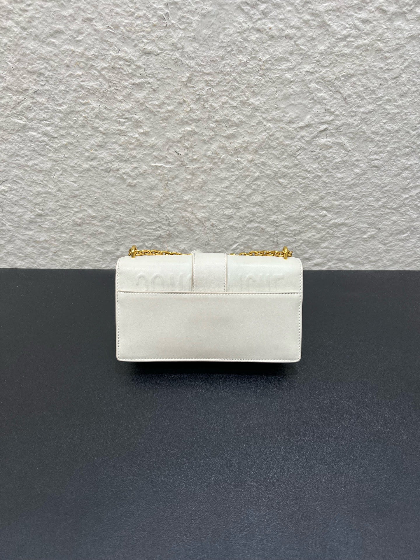 Dior - 30 Montaigne - Leather - White - (small)