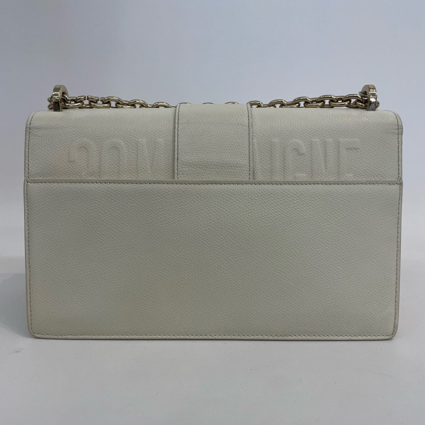 Dior - 30 Montaigne - Leather - White - (small)