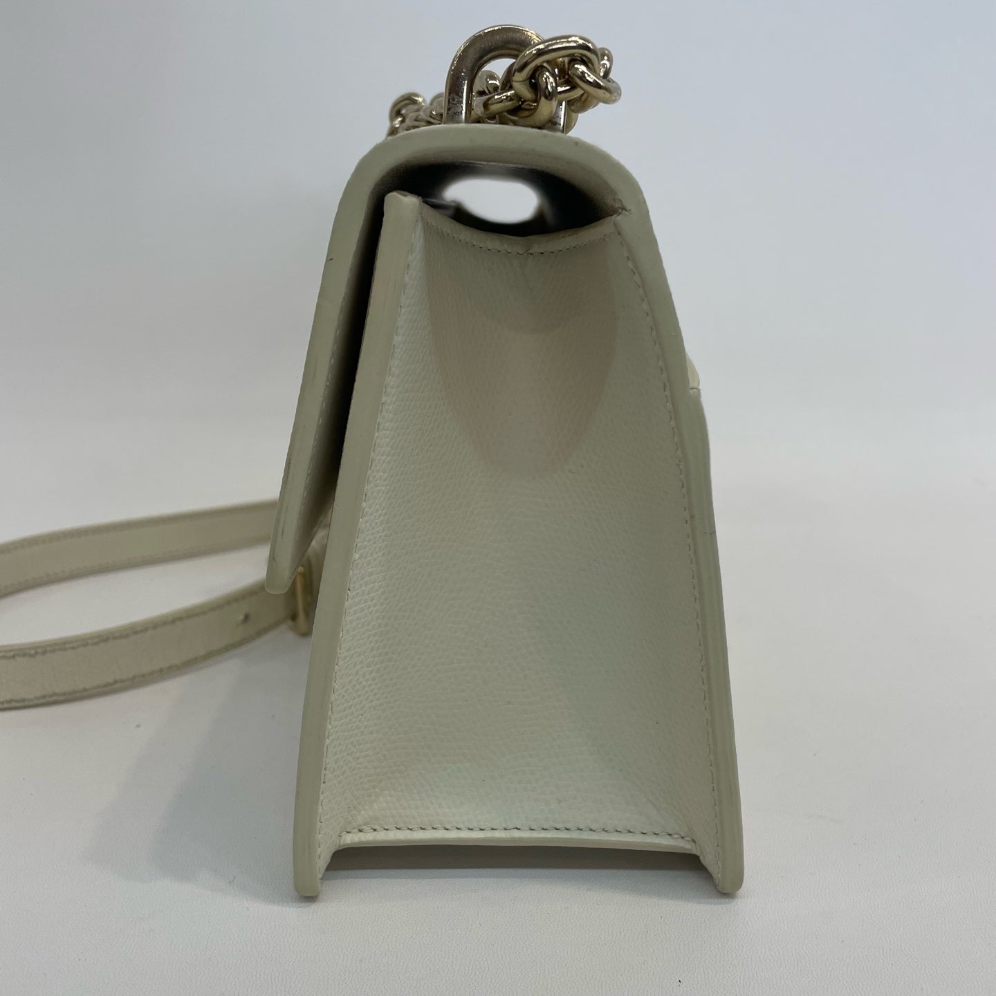 Dior - 30 Montaigne - Leather - White - (small)