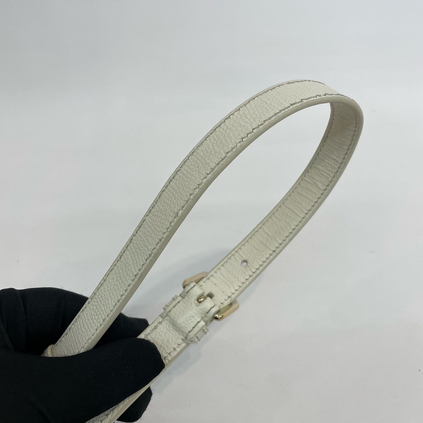 Dior - 30 Montaigne - Leather - White - (small)