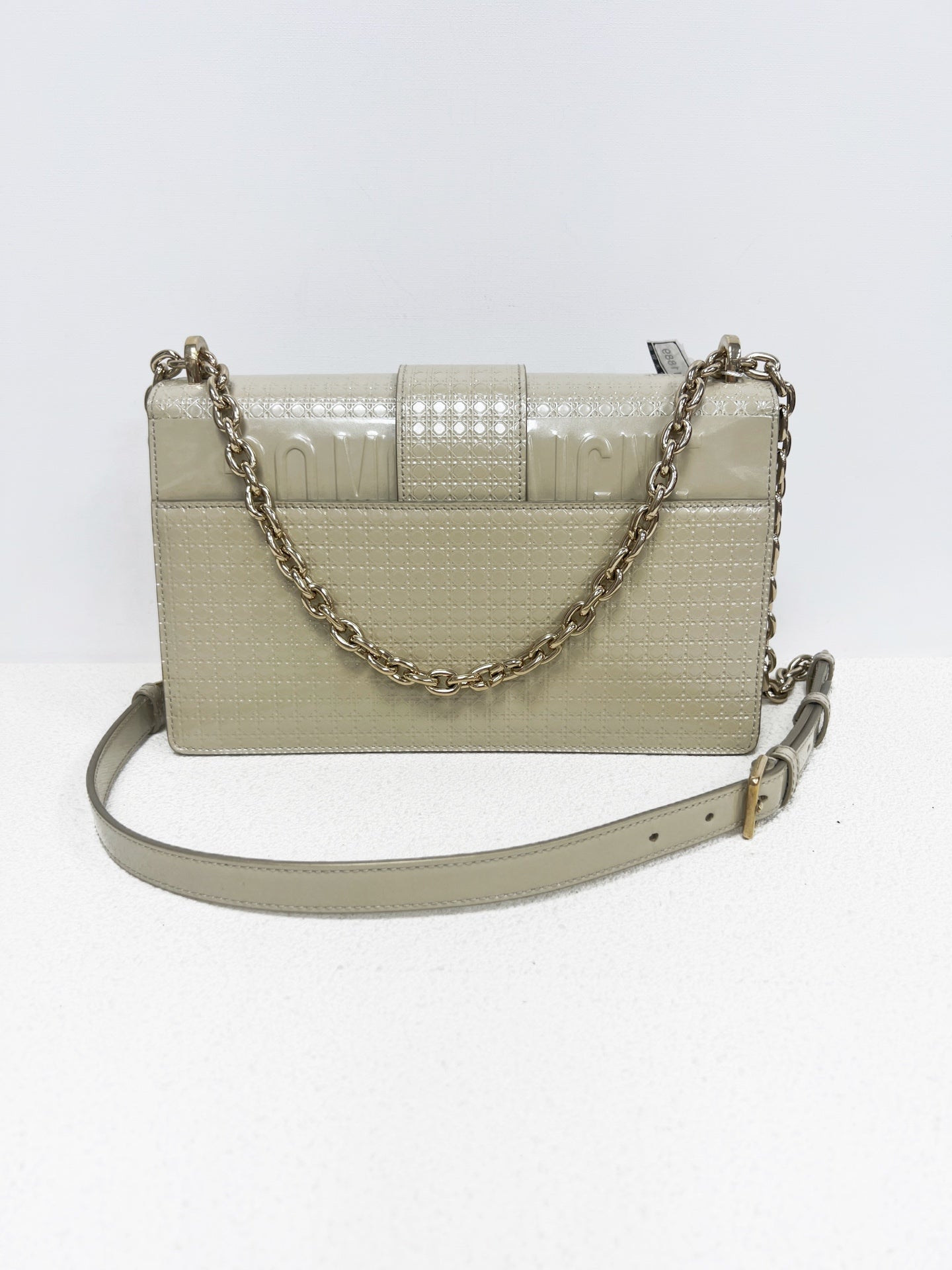 Dior - 30 Montaigne - Patent leather - Beige - (medium)