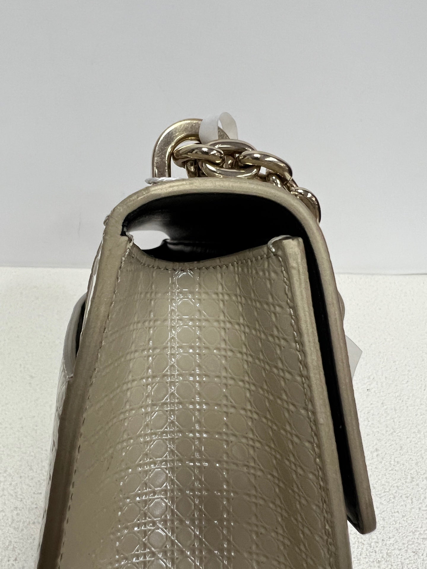 Dior - 30 Montaigne - Patent leather - Beige - (medium)