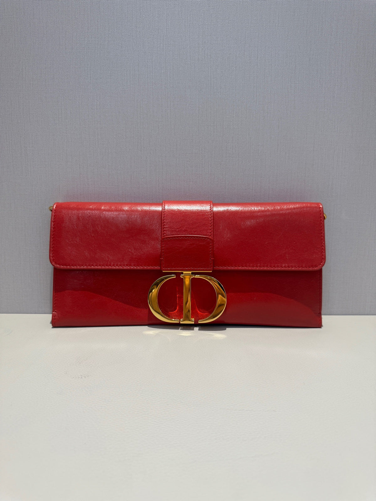 Dior - 30 Montaigne WOC 26 - Leather - Red
