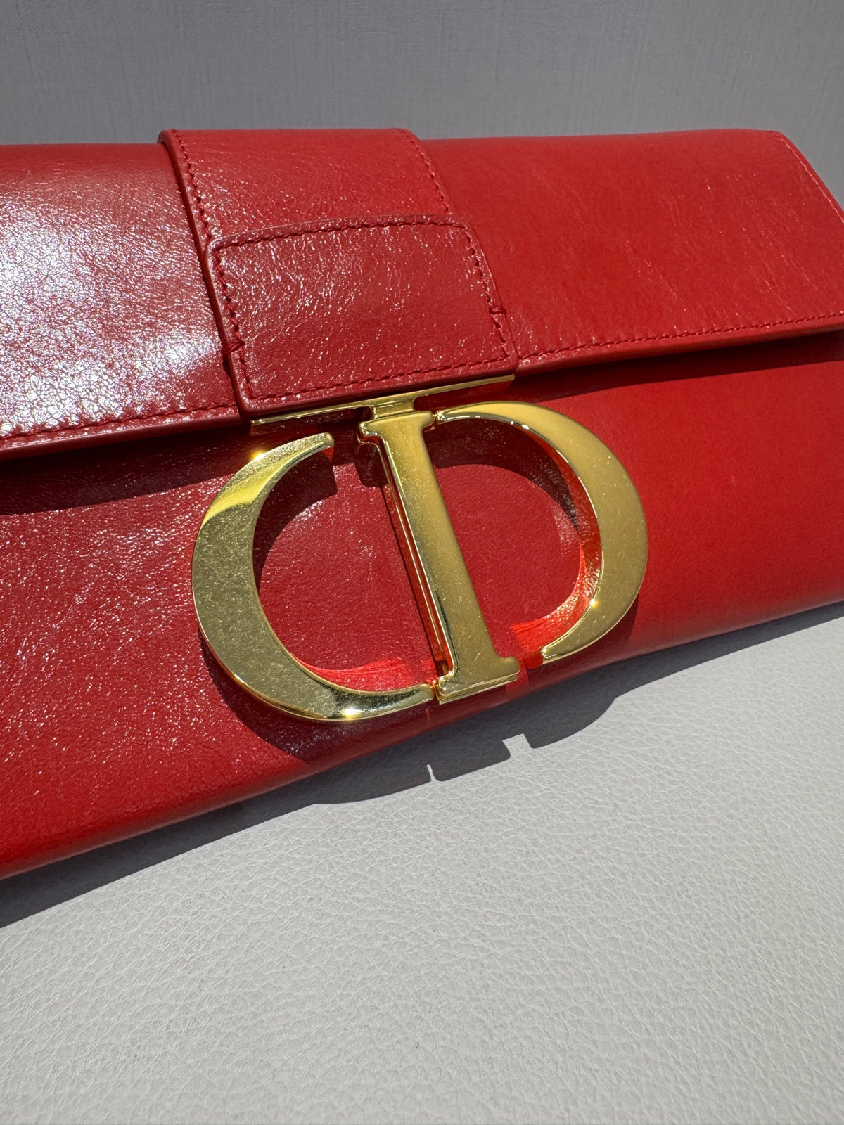 Dior - 30 Montaigne WOC 26 - Leather - Red
