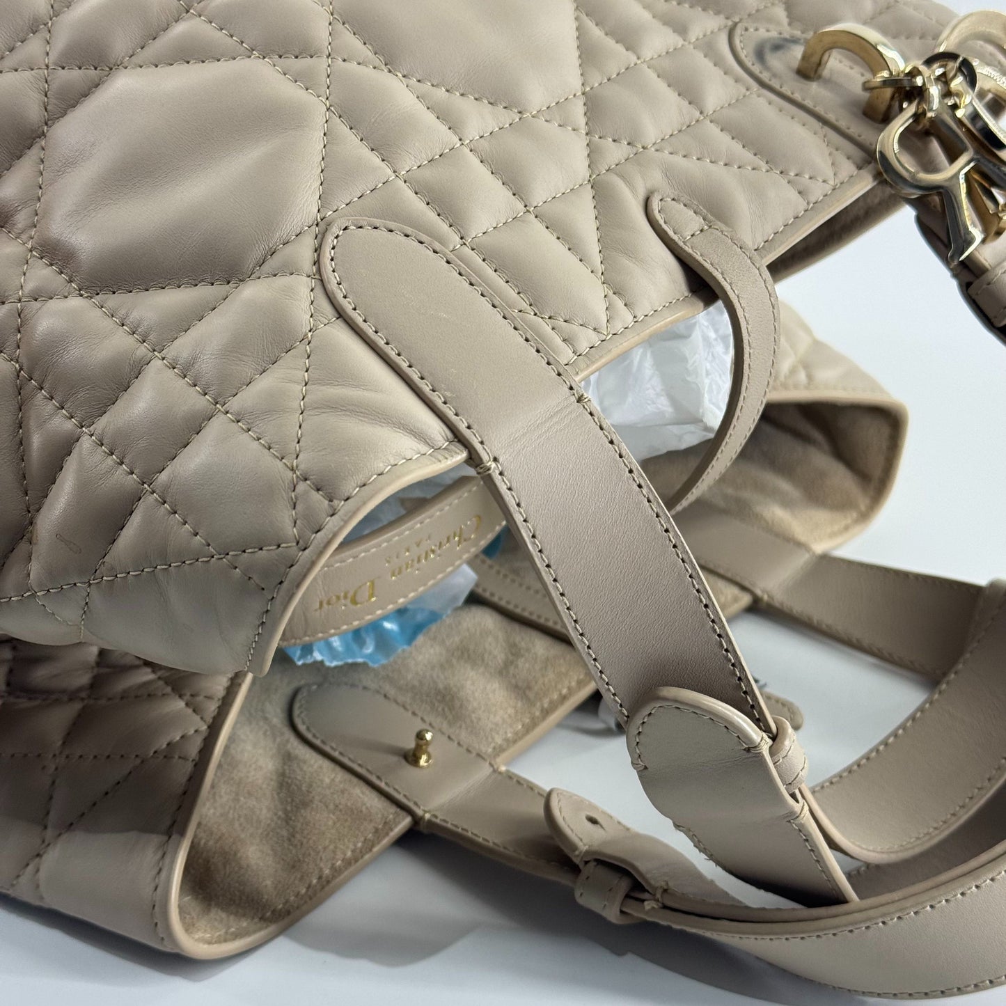 Dior -  - Leather - Beige