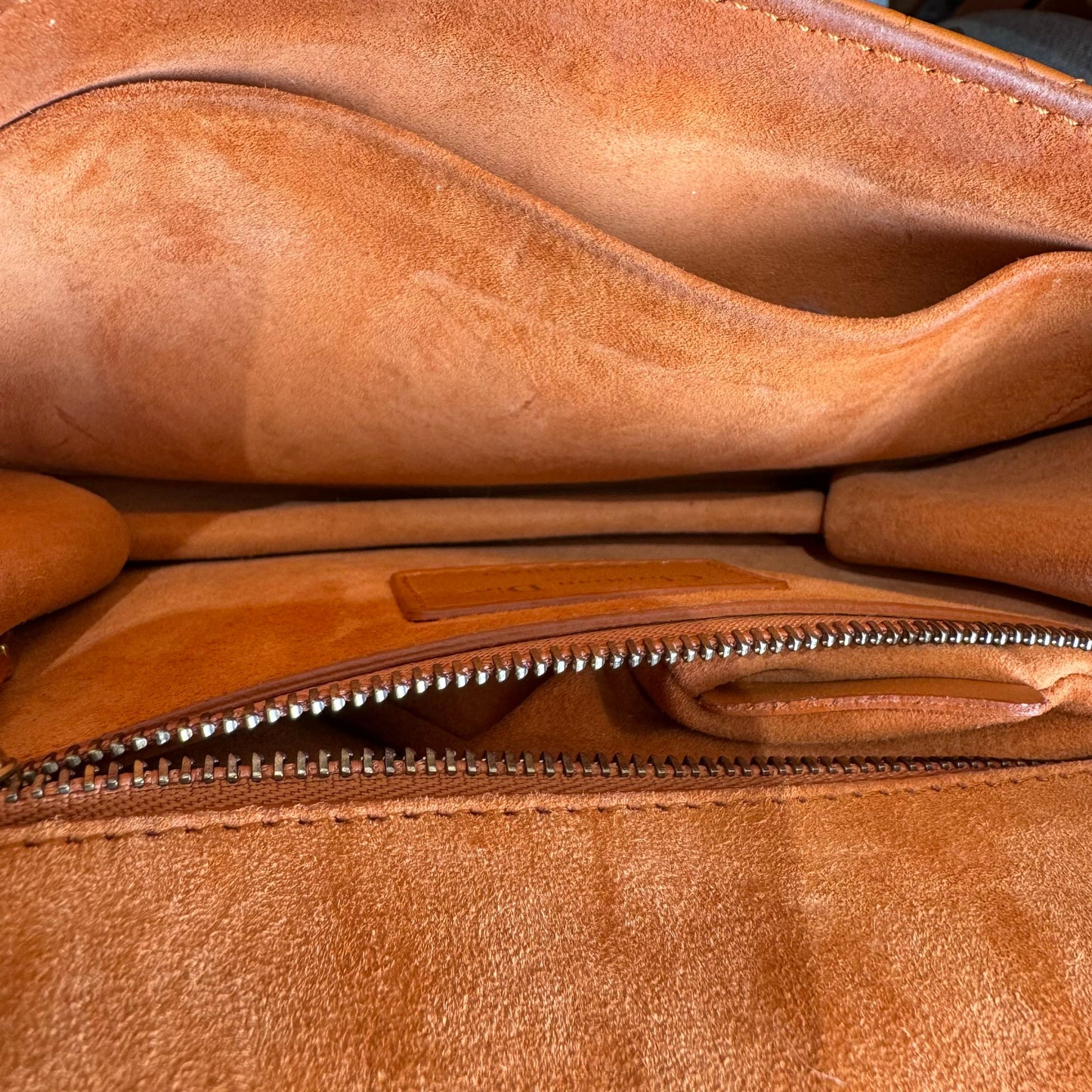 Dior - Addict Chain Bag - Lambskin leather - Orange - (Small)