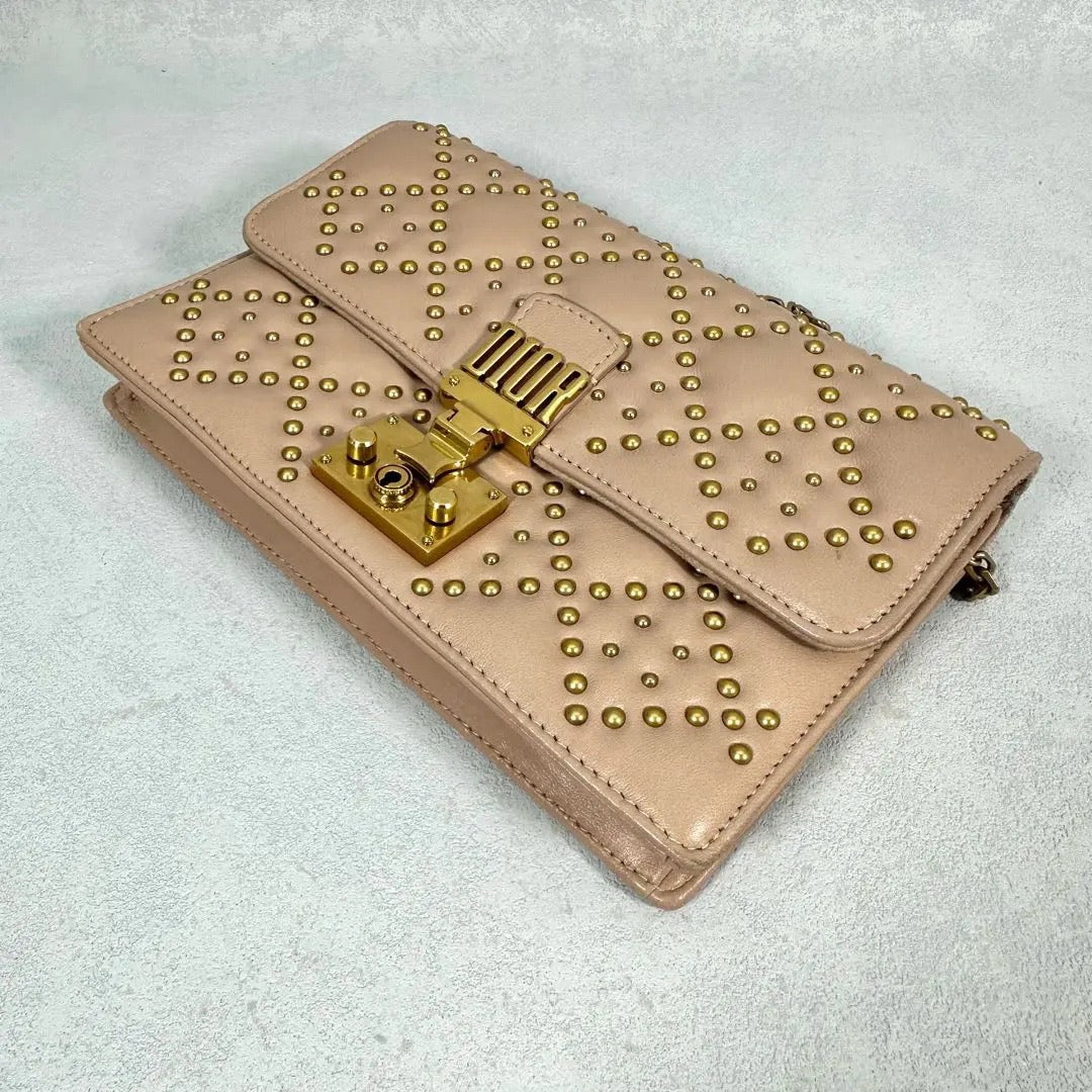 Dior - Addict - Leather - Beige - (mini)
