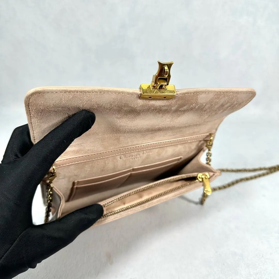 Dior - Addict - Leather - Beige - (mini)