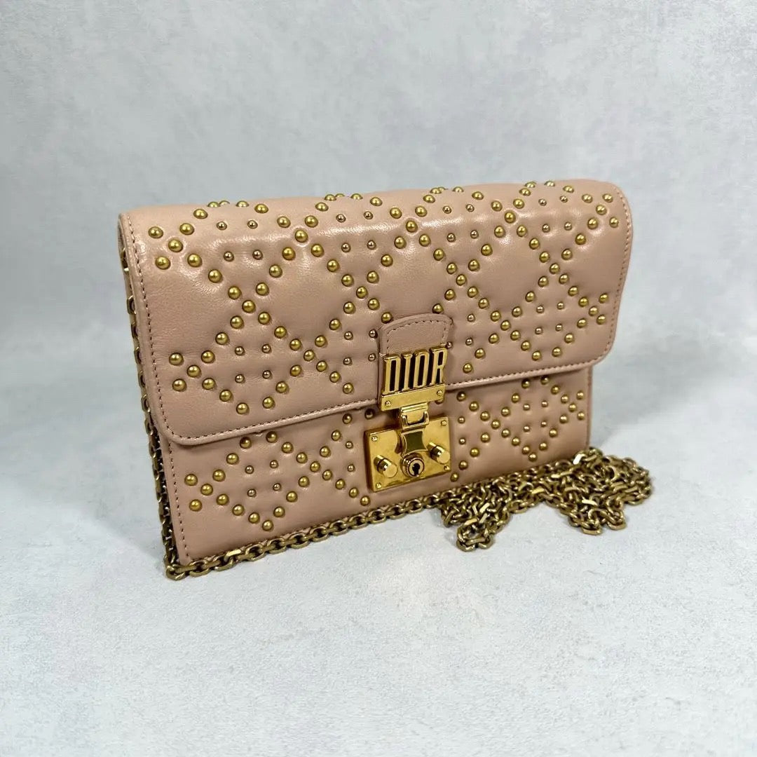 Dior - Addict - Leather - Beige - (mini)