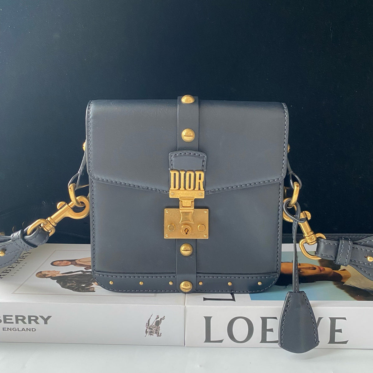 Dior - Addict - Leather - Black