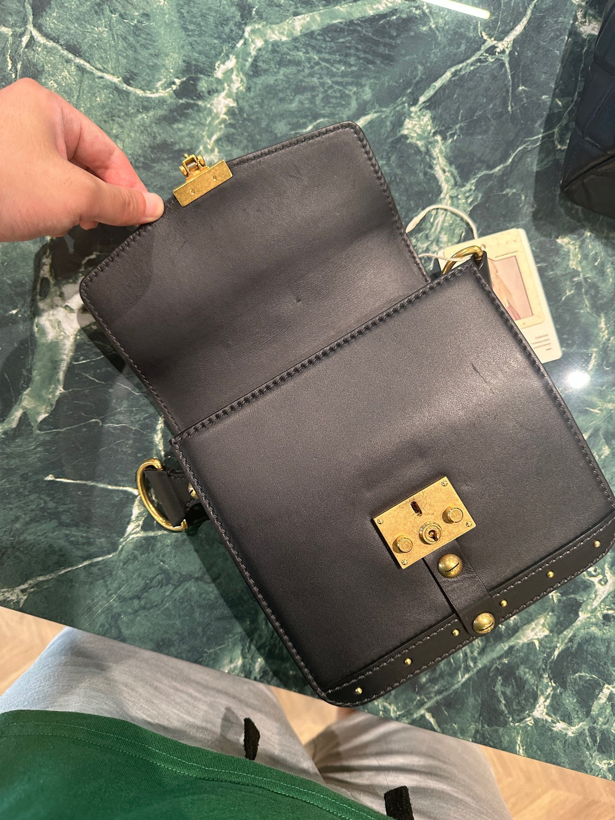 Dior - Addict - Leather - Black