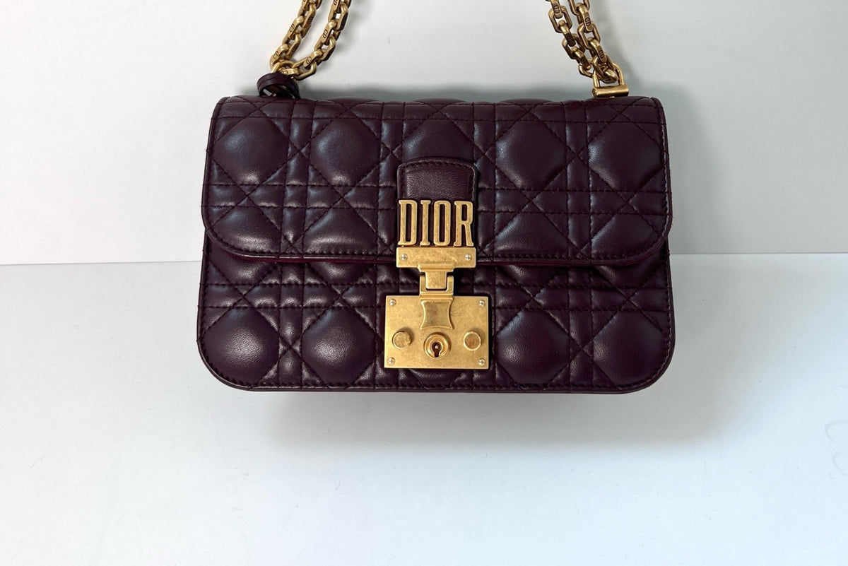 Dior - Addict - Leather - Burgundy