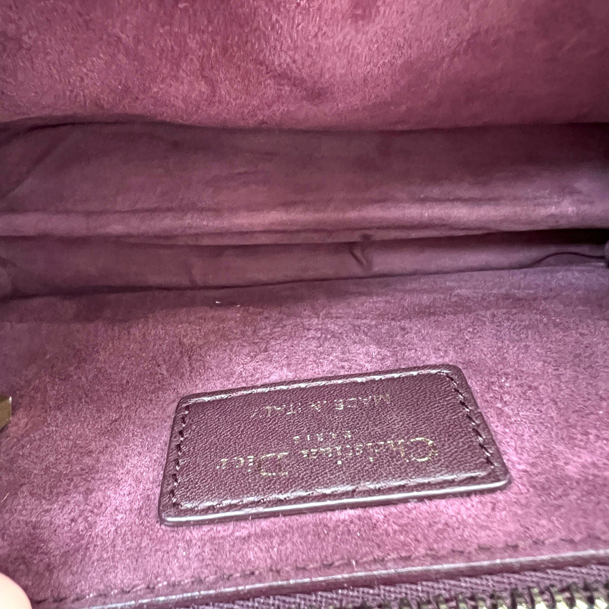 Dior - Addict - Leather - Burgundy