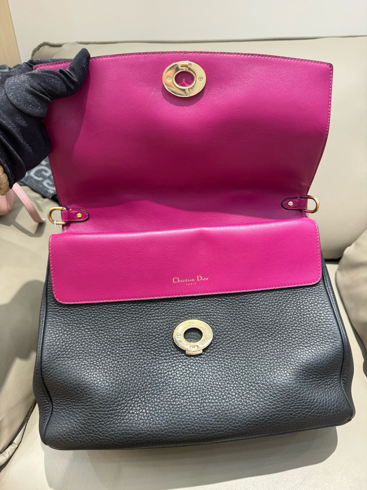 Dior - Be Dior - Leather - Black - (Medium)