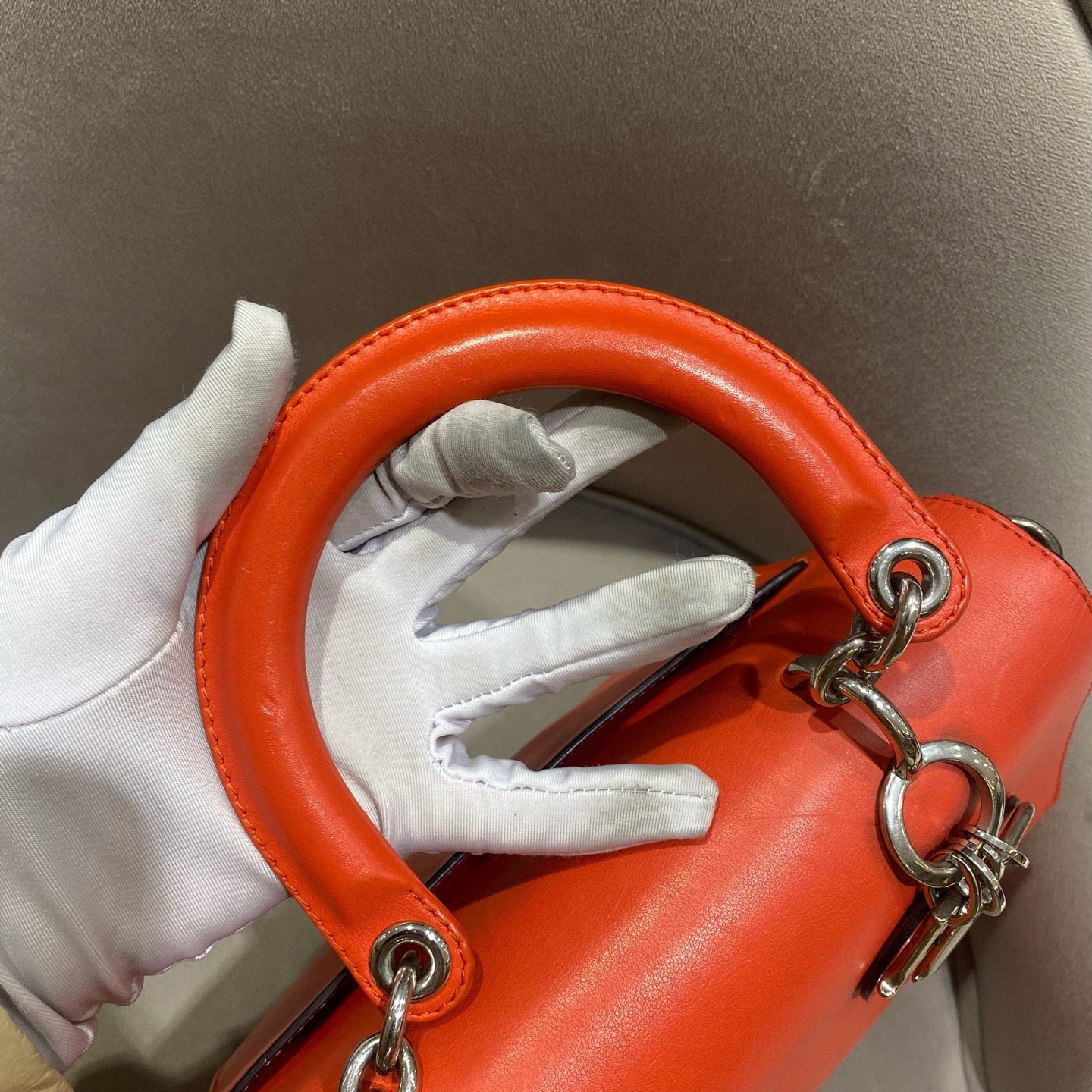 Dior - Be Dior - Leather - Orange - (medium)