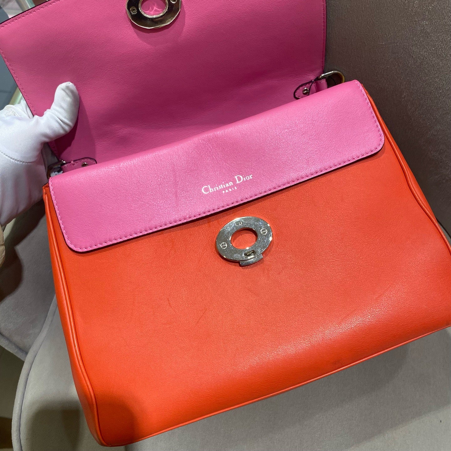 Dior - Be Dior - Leather - Orange - (medium)