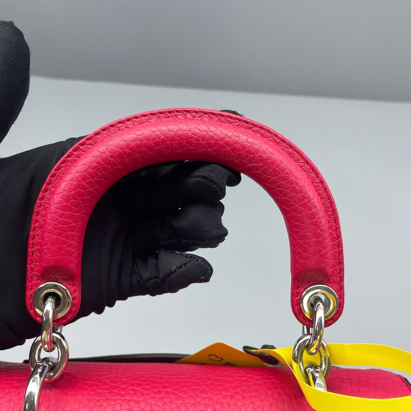 Dior - Be Dior Small - Grained leather - Pink - (small)