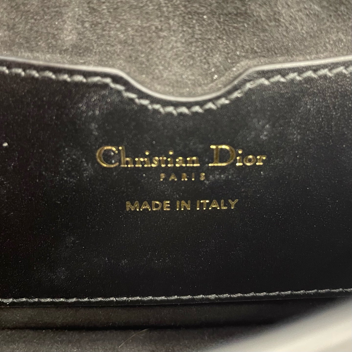 Dior - Bobby - Leather - Black