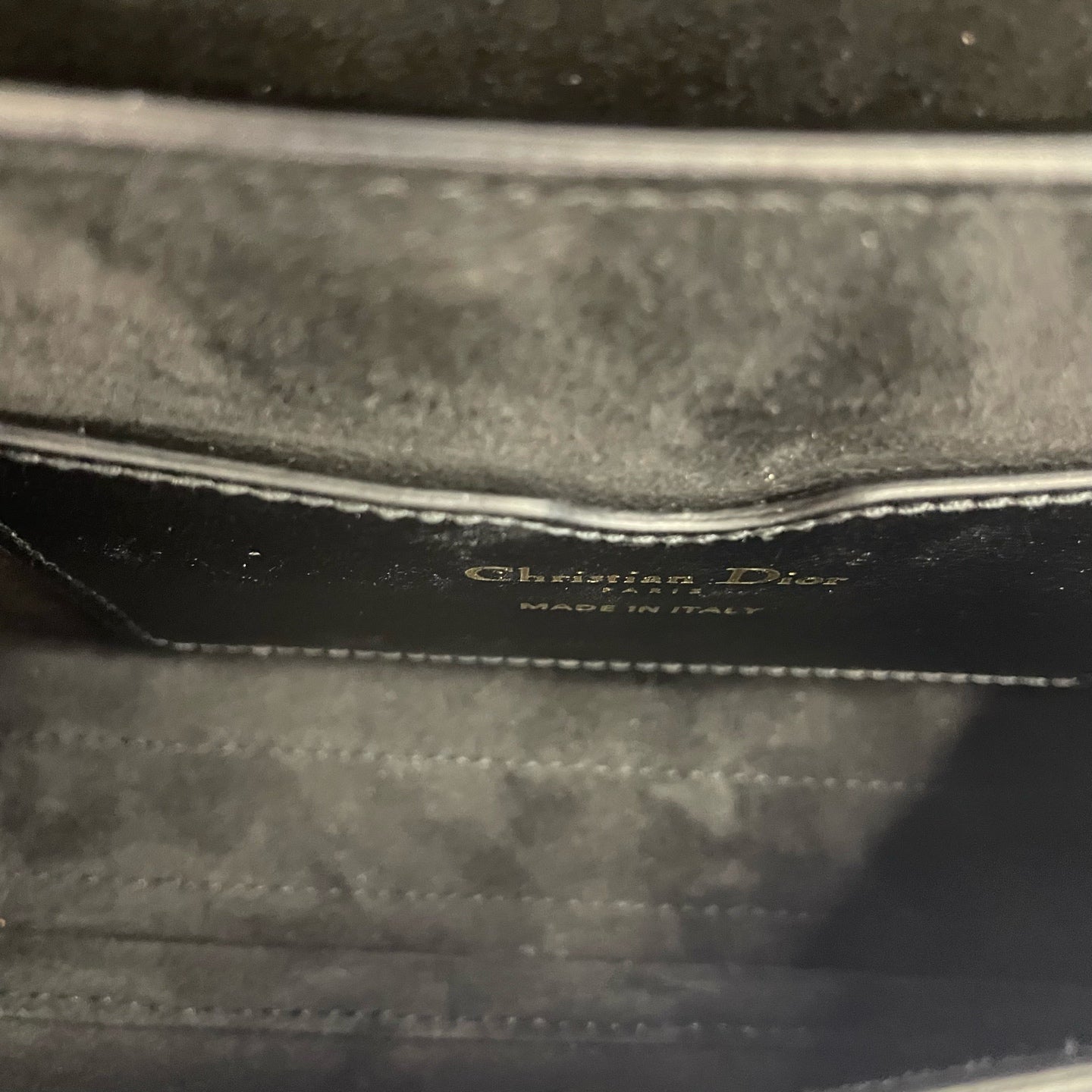 Dior - Bobby - Leather - Black