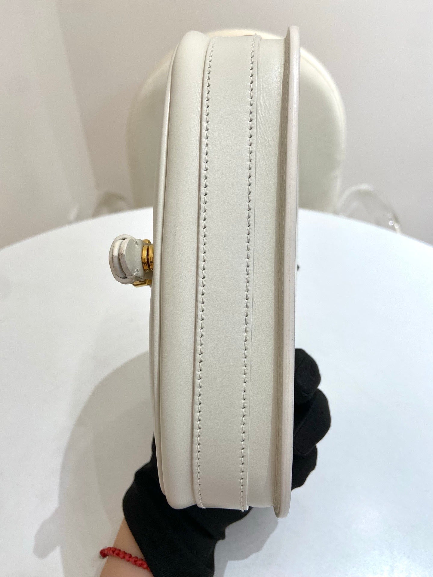 Dior - Bobby Crescent Bag - Leather - White - (small)
