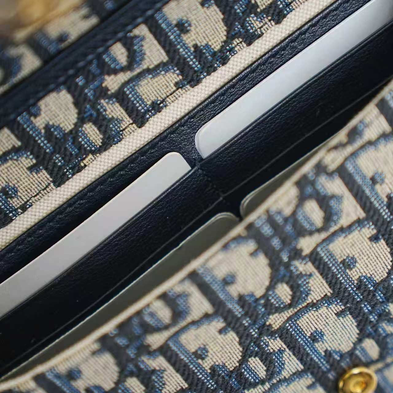 Dior - Bobby East-West - Cloth - Blue - (mini)