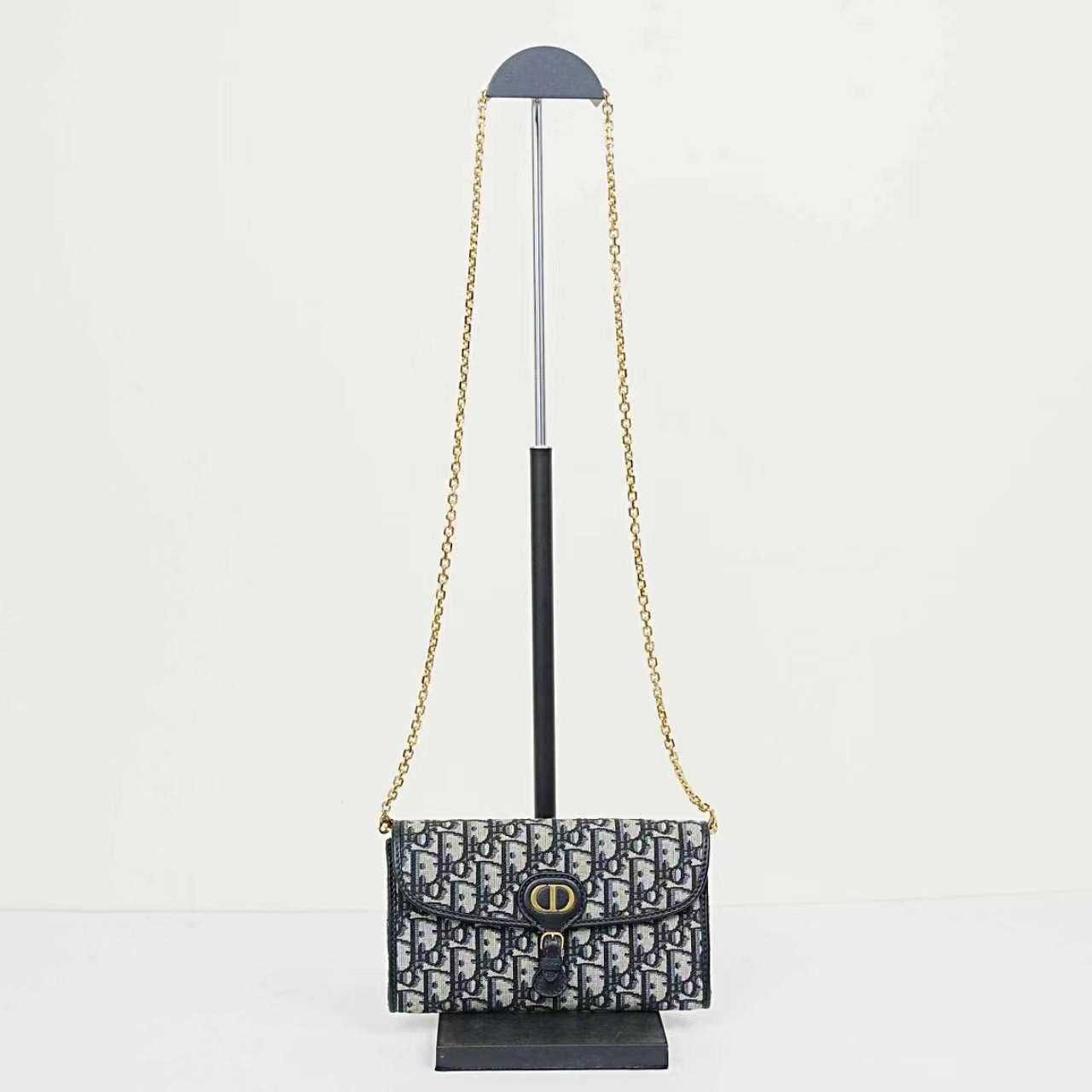 Dior - Bobby East-West - Cloth - Blue - (mini)