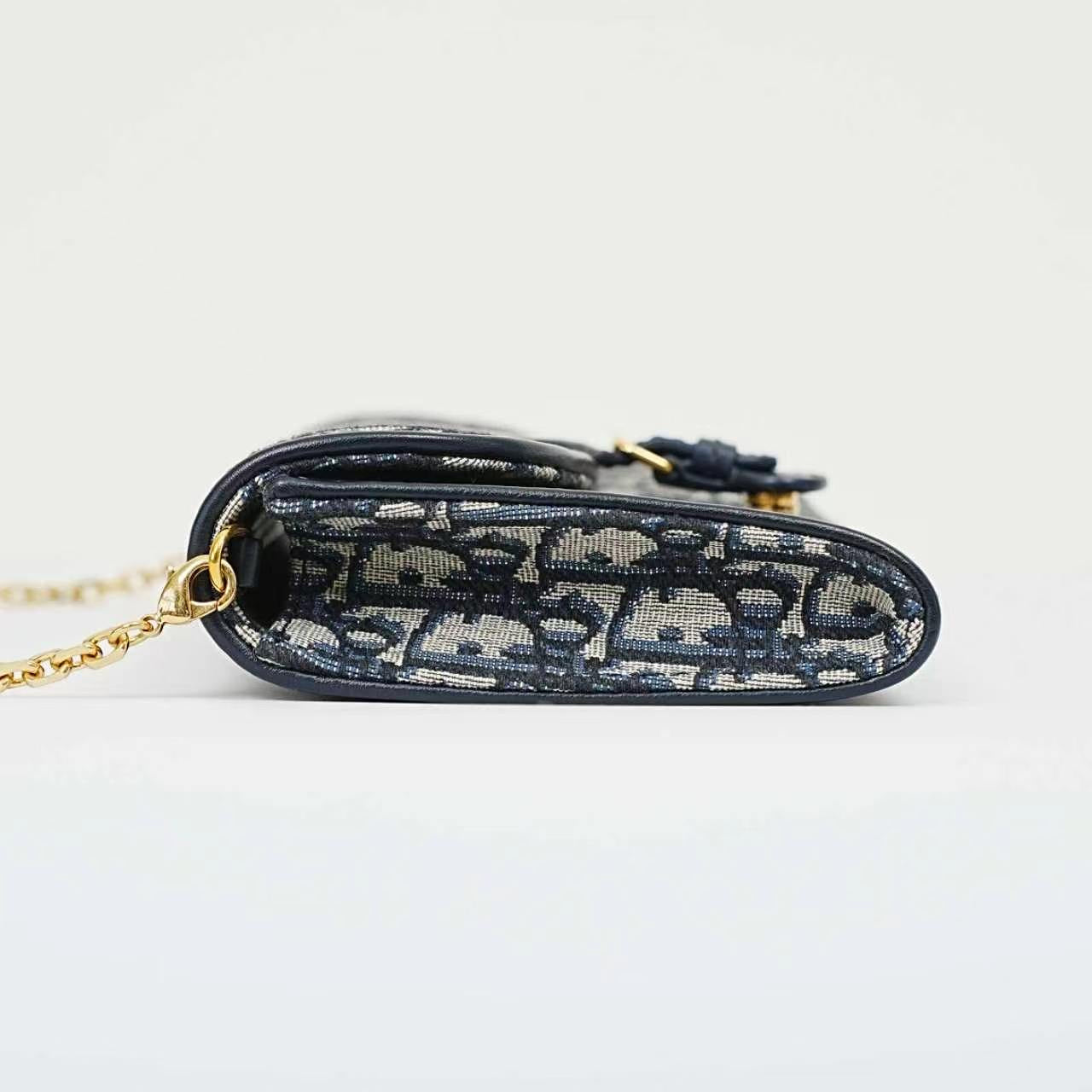 Dior - Bobby East-West - Cloth - Blue - (mini)